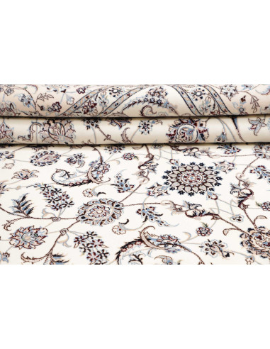 Nain 6la 211x306 Cm Nain 6la, Persia, Hand-carded Wool And