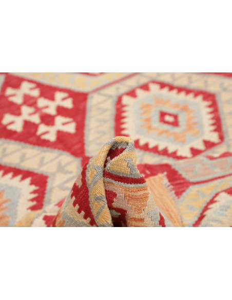 Kilim 142x200 Cm Kilim Afghanistan Lana Cardata A Mano 0.3