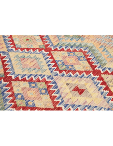 Kilim 158x196 Cm Kilim Afghanistan, Lana Cardata A Mano
