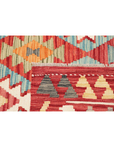 Kilim 155x217 Cm Kilim, Afghanistan, Hand-carded Wool (warp: