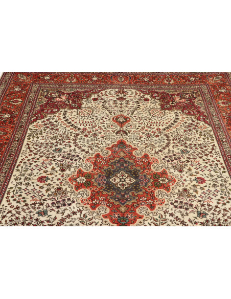 Tabriz 203x292 Cm Tabriz Persia Hand-carded Wool Cotton