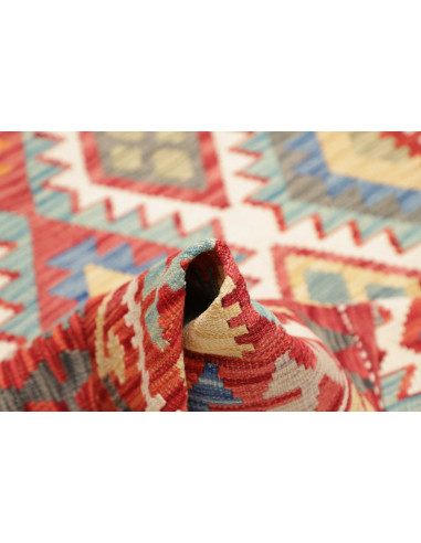 Kilim 155x217 Cm Kilim, Afghanistan, Hand-carded Wool (warp: