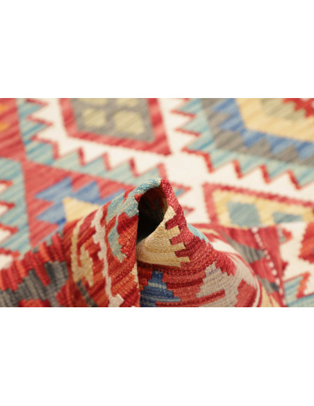 Kilim 155x217 Cm Kilim, Afghanistan, Hand-carded Wool (warp: