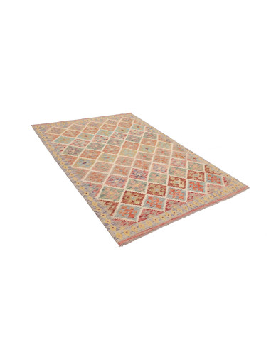 Kilim 148x202 Cm Kilim Afghanistan Hand-carded Wool Cotton