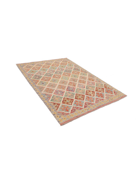 Kilim 148x202 Cm Kilim Afghanistan Hand-carded Wool Cotton