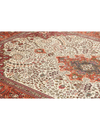 Tabriz 203x292 Cm Tabriz Persia Hand-carded Wool Cotton