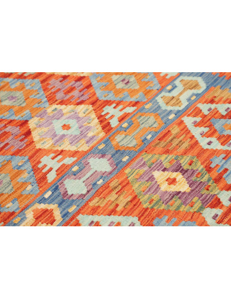 Kilim 148x200 Cm Kilim, Afghanistan, Lana Cardata A Mano