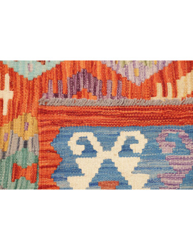 Kilim 148x197 Cm Kilim Afghanistan. Hand-carded Wool (cotton