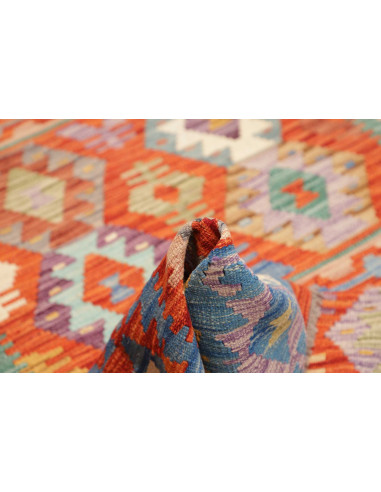 Kilim 148x197 Cm Kilim Afghanistan. Hand-carded Wool (cotton