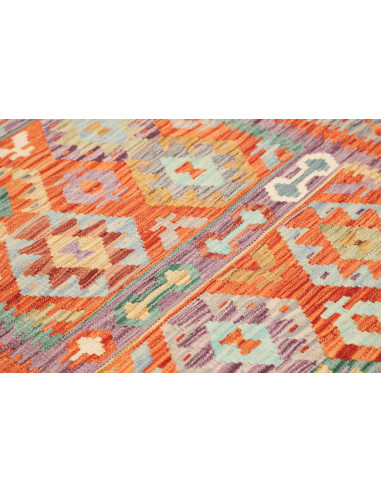 Kilim 136x196 Cm Kilim Afghanistan Hand-carded Wool (cotton