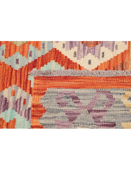 Kilim 136x196 Cm Kilim Afghanistan Hand-carded Wool (cotton