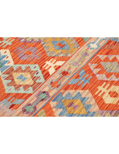 Kilim 157x193 Cm Kilim, Afghanistan, Lana Cardata A Mano,
