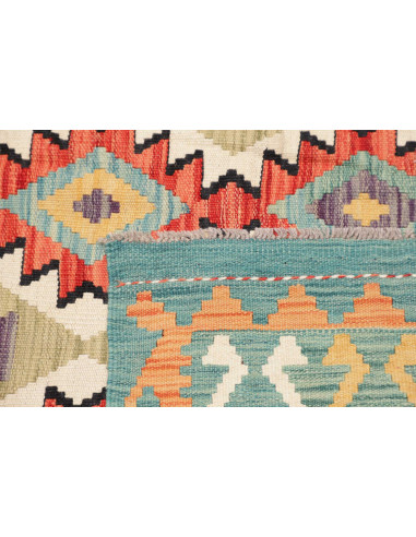 Kilim 147x197 Cm Kilim Afghanistan, Lana Cardata A Mano
