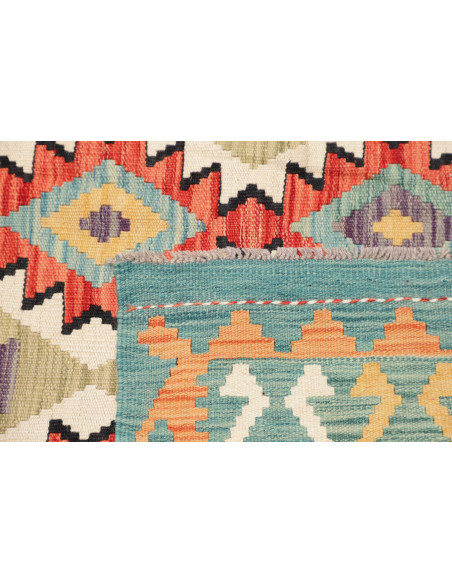 Kilim 147x197 Cm Kilim Afghanistan, Hand-carded Wool (cotton