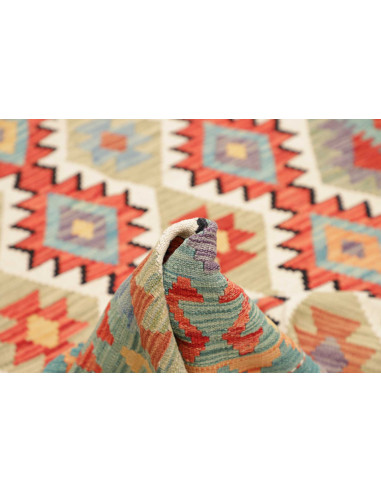 Kilim 147x197 Cm Kilim Afghanistan, Hand-carded Wool (cotton