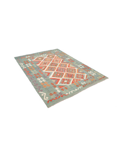 Kilim 154x202 Cm Kilim Afghanistan Lana Cardata A Mano