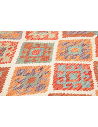 Kilim 154x202 Cm Kilim Afghanistan Lana Cardata A Mano