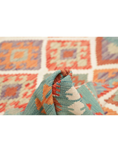 Kilim 154x202 Cm Kilim Afghanistan Lana Cardata A Mano