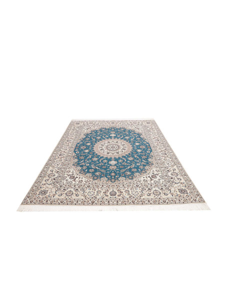 Nain 6la 213x255 Cm Nain 6la, Persia, Hand-carded Wool And