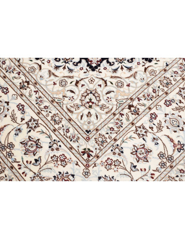 Nain 6la 205x261 Cm Nain 6la, Persia, Hand-carded Wool And
