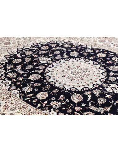 Nain 6la 205x261 Cm Nain 6la, Persia, Hand-carded Wool And