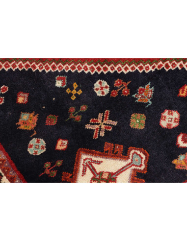 Rug Shiraz Fine Persia brown yellow 122x174