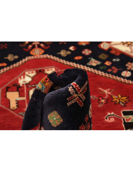 Rug Shiraz Fine Persia brown yellow 122x174