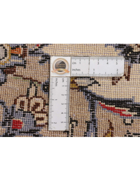 Kashan 198x312 Cm Kashan Persia Hand-carded Wool warp: