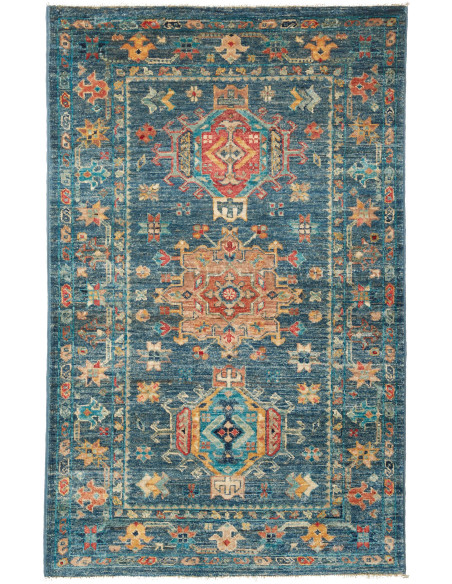 Tribal 78x123 Cm Tribal, Pakistan, Hand-carded Wool warp: