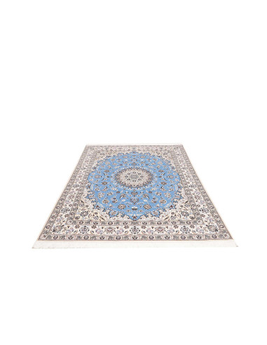 Nain 6la 160x203 Cm Nain 6la Persia Hand-spun Wool And Silk