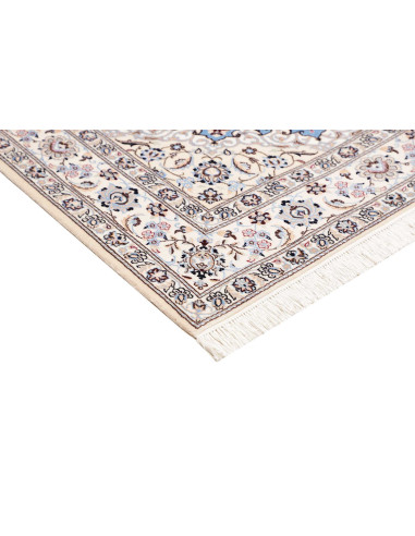 Nain 6la 160x203 Cm Nain 6la Persia Hand-spun Wool And Silk