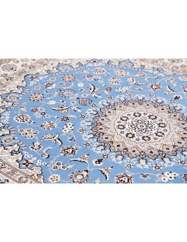 Nain 6la 160x203 Cm Nain 6la Persia Hand-spun Wool And Silk