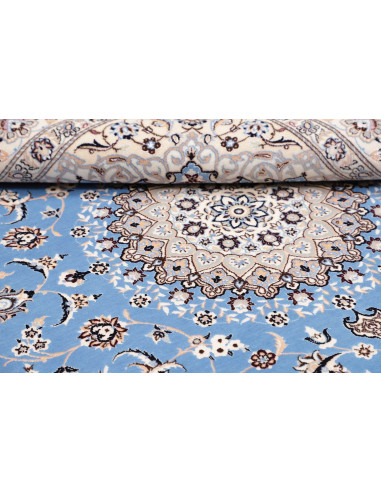 Nain 6la 160x203 Cm Nain 6la Persia Hand-spun Wool And Silk