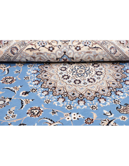 Nain 6la 160x203 Cm Nain 6la Persia Hand-spun Wool And Silk