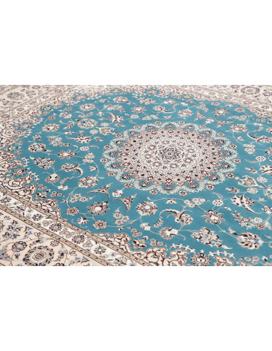 Nain 6la 207x254 Cm Nain 6la, Persia, Hand-carded Wool And