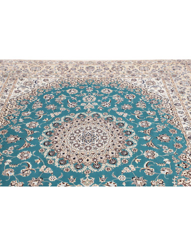 Nain 6la 207x254 Cm Nain 6la, Persia, Hand-carded Wool And