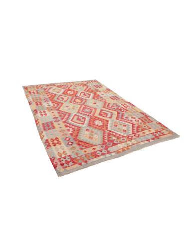 Kilim 176x244 Cm Afghan Kilim, Hand-carded Wool, Cotton, 0.3