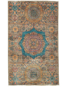 Mamlouk 77x127 Cm Mamlouk Pakistan Hand-carded Wool warp: