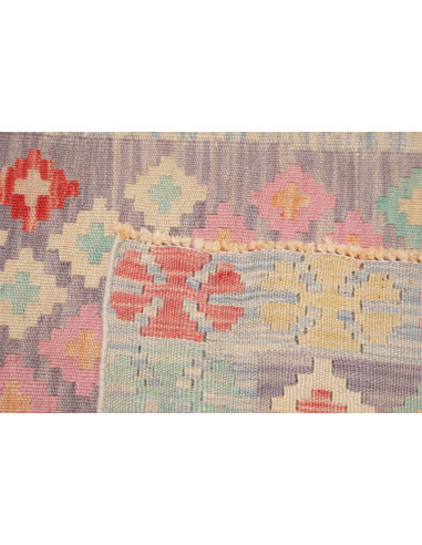Kilim 73x244 Cm Kilim, Afghanistan, Lana Cardata A Mano,