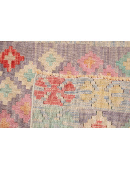 Kilim 73x244 Cm Kilim, Afghanistan, Lana Cardata A Mano,