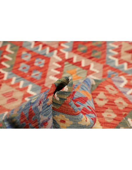 Kilim 173x241 Cm Kilim, Afghanistan, Lana Cardata A Mano,