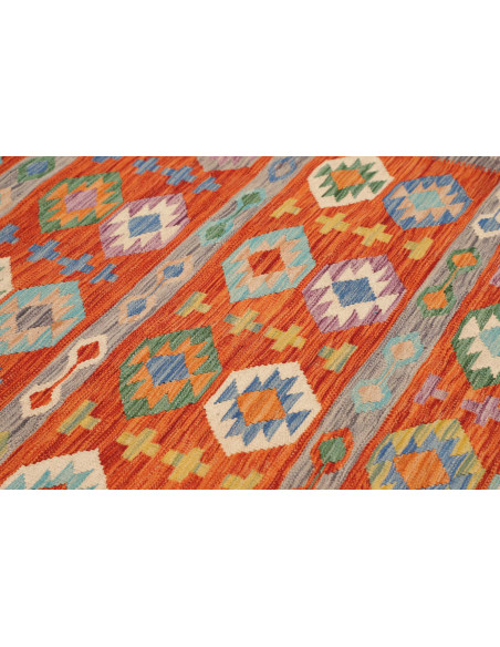 Kilim 172x248 Cm Kilim, Afghanistan, Hand-carded Wool,