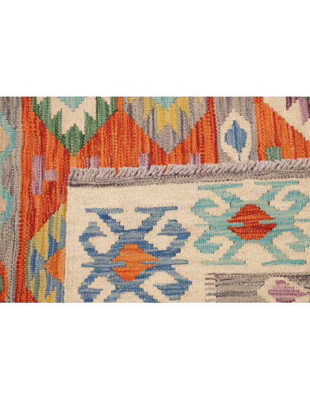 Kilim 172x248 Cm Kilim, Afghanistan, Lana Cardata A Mano,