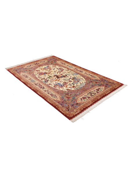 Ghom Silk 131x198 Cm Ghom Silk, Persia, 100% Silk,