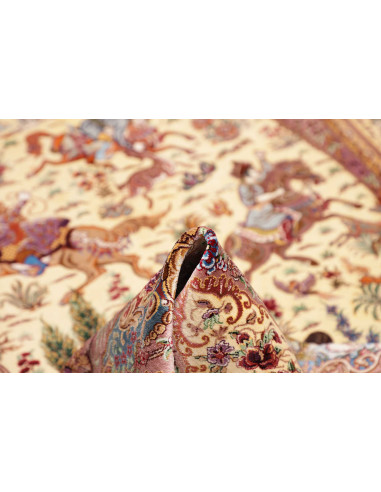 Ghom Silk 131x198 Cm Ghom Silk, Persia, 100% Silk,