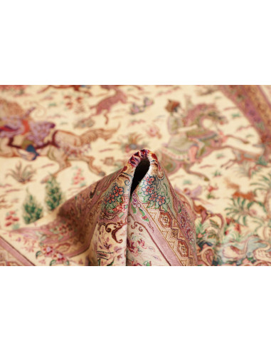 Ghom Silk 132x201 Cm Ghom Silk, Persia, 100% Silk (silk