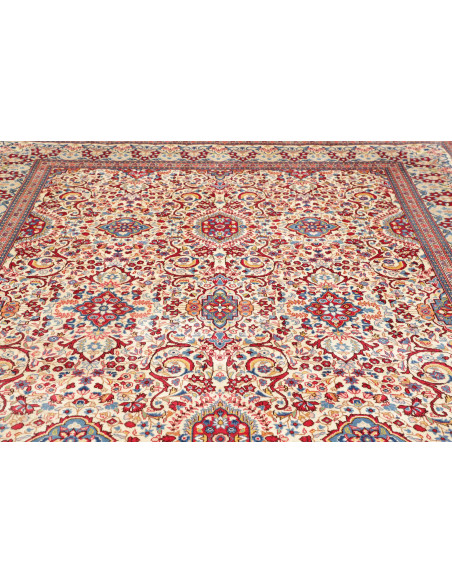Kashan 248x345 Cm Kashan, Persia, Hand-carded Wool (warp: