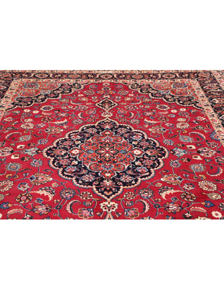 Mashad 240x332 Cm Mashad, Persia, Hand-carded Wool (warp: