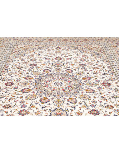Kashan 240x346 Cm Kashan, Persia, Hand-carded Wool, Cotton