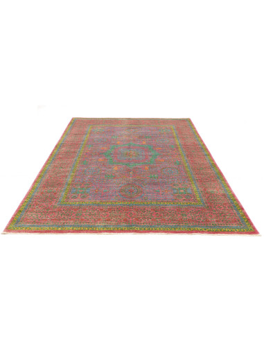 Tappeto Mamlouk Pakistan 178x231 Rosso Rosato B